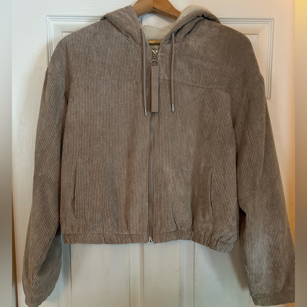 Ashley By 26 International Tan Corduroy Jacket